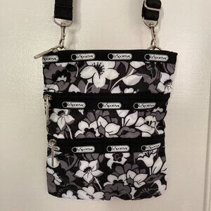LeSpoprtsac 3 zipper crossbody, shoulder bag, or pouch